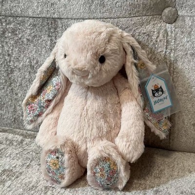 Jellycat Retired Medium Blossom Blush Bunny NWT | eBay