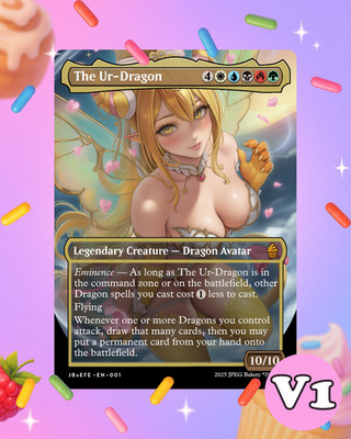 The Ur-Dragon | MTG Premium Art Card