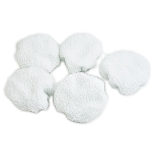 5*-Polishing Bonnet Buffer Pads Set Soft Wool For 5-6 Car Polisher Waxing - Picture 8 of 17