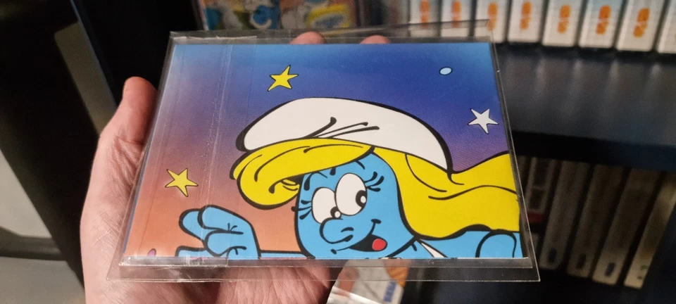 LES SCHTROUMPFS AUTOUR DU MONDE - (SMURFS 2) SEGA MASTER SYSTEM **POSTER ONLY** - Image 4 of 4