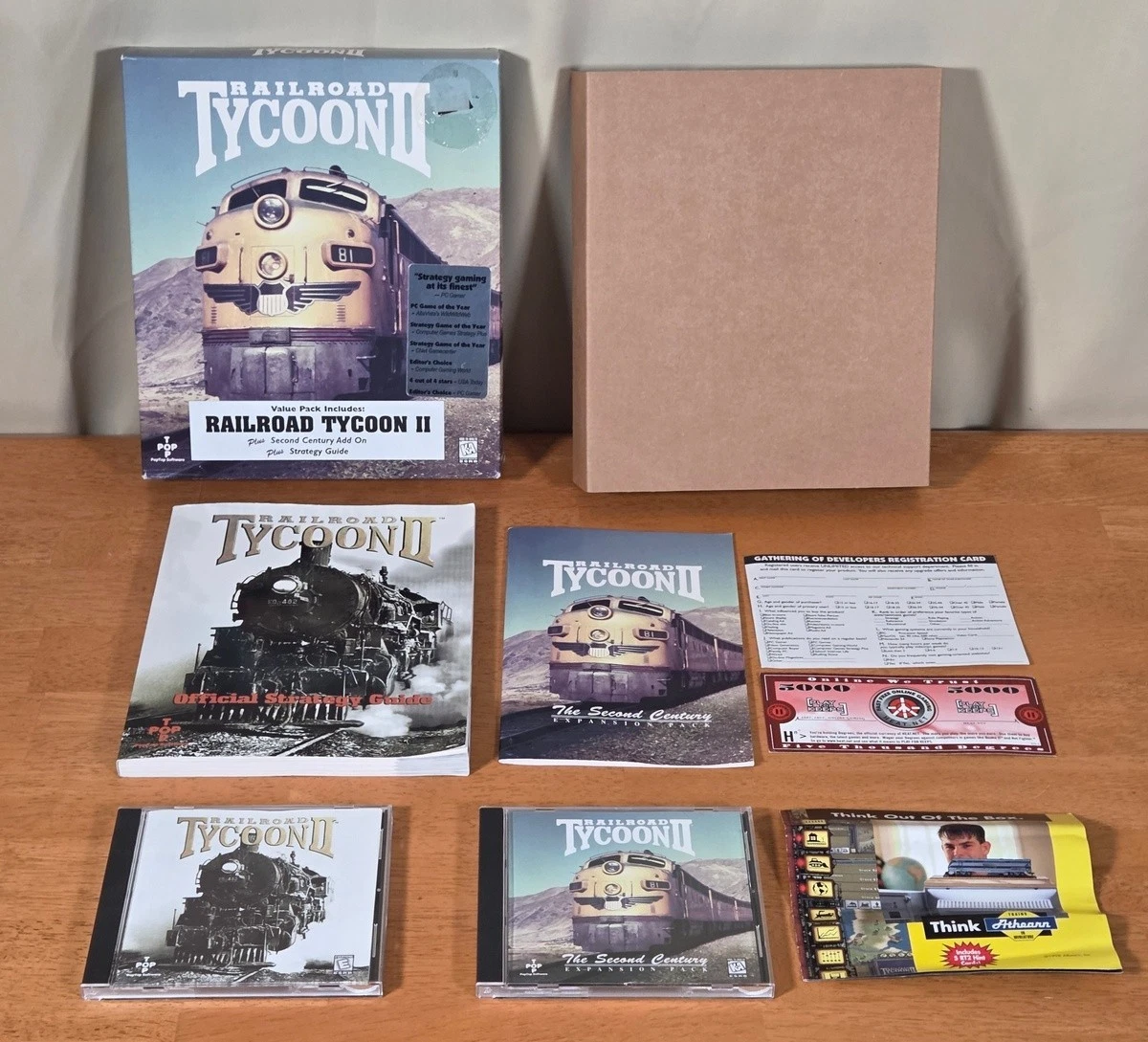 未開封CD◆レイルロードタイクーン2 拡張パック ザセカンドセンチュリー Railroad Tycoon II Video Games for sale | eBay