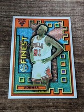 1995-96 Topps Finest - Mystery Finest Dennis Rodman #M 24 Bordered BRONZE