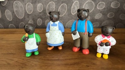 Familie Bär Petit Ours Brun Figur Auswahl 2004 Bayard Presse