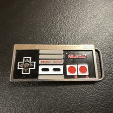 Vintage NES Nintendo System Video Game Controller Belt Buckle 2003