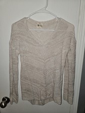 Pink Rose Light Pink Knit Sweater Size Small