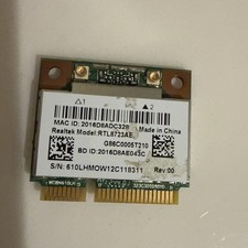 Realtek RTL8723AE Wi-Fi 802.11 b/g/n  BT 4.0 150Mbps PCI-E WLAN Combo Card