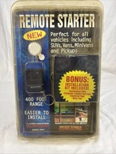 BULLDOG SECURITY Remote Starter, Keyless Entry & Remote RS82 New Sealed