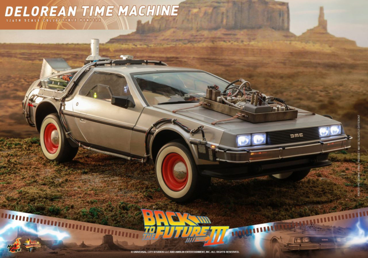 Back to the Future 3 - Delorean Time Machine 1:6 Scale Collectable