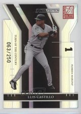 2004 Donruss Elite Extra Edition Turn of the Century /250 Luis Castillo #96 1n1