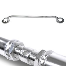JOM Aluminium Domstrebe poliert passend für Audi A4 B5 verstellbar JOM Aluminium Domstrebe poliert passend für Audi A4 B5 verstellbar