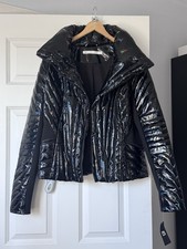 Blanc Noir Motion Panel Down Puffer Jacket Women  s Size Medium New MSRP: 179
