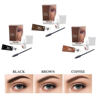 Creme Set Semi Permanent Augenbrauenverstärker Augenbrauen Tönungsset Brow Cream