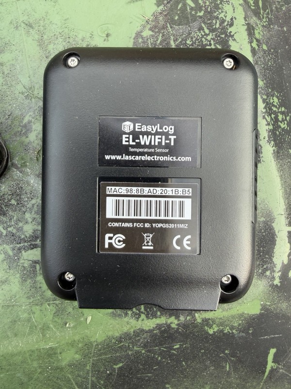 Lascar Electronics EasyLog EL-WIFI-T Wi-Fi Temperature Data Logger, 1-Channel