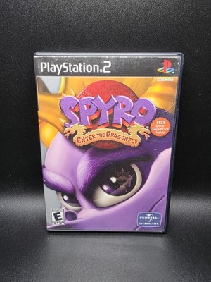 Spyro: Enter the Dragonfly (Ps2, 2002) CIB Manual Reg Card Soundtrack Tested