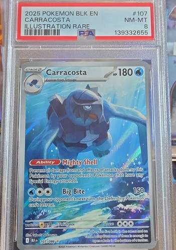 Carracosta 107/086 Sv: Black Bolt Holo