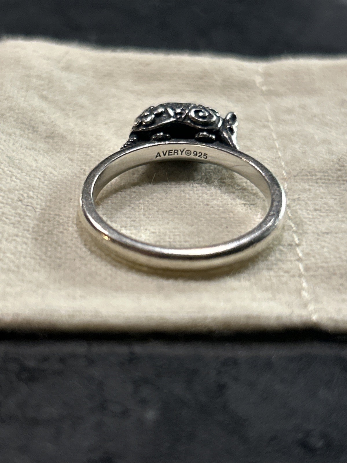 James Avery Armadillo Stackable Ring (RETIRED) St… - image 4