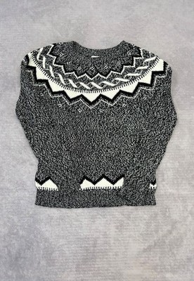 Old Navy Strickpullover abstrakt gemustert Strickpullover Damen S