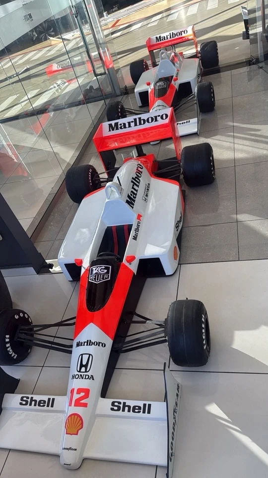 McLaren MP4/4 Ayrton SENNA 1988 Scale 1:2 New (Located In Brazil) F1 Sculpture - Image 3 of 4