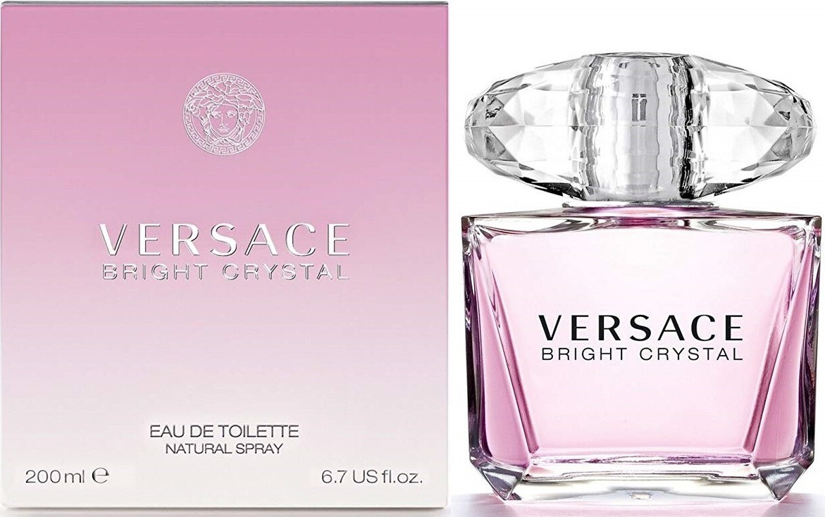 VERSACE BRIGHT CRYSTAL 6.7 FL OZ 200 ML EAU DE TOILETTE BRAND NEW SEALED BOX