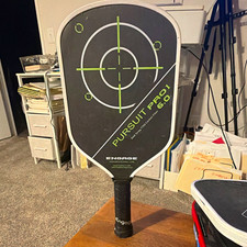 Engage Pursuit Pro1 6.0 Pickleball Paddle - Black/White Model Pursuit Pro1