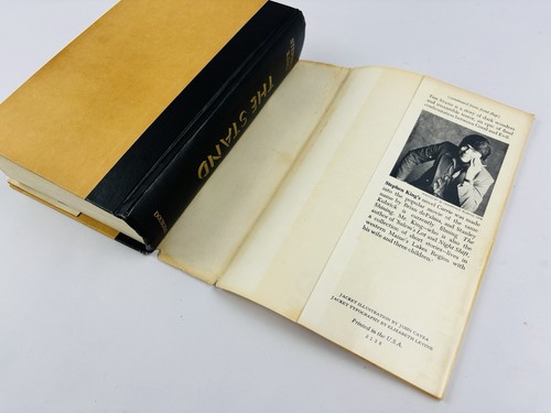 THE STAND Stephen King 1978 Book Club Edition HCDJ Doubleday T45 Gutter Code - Picture 10 of 11