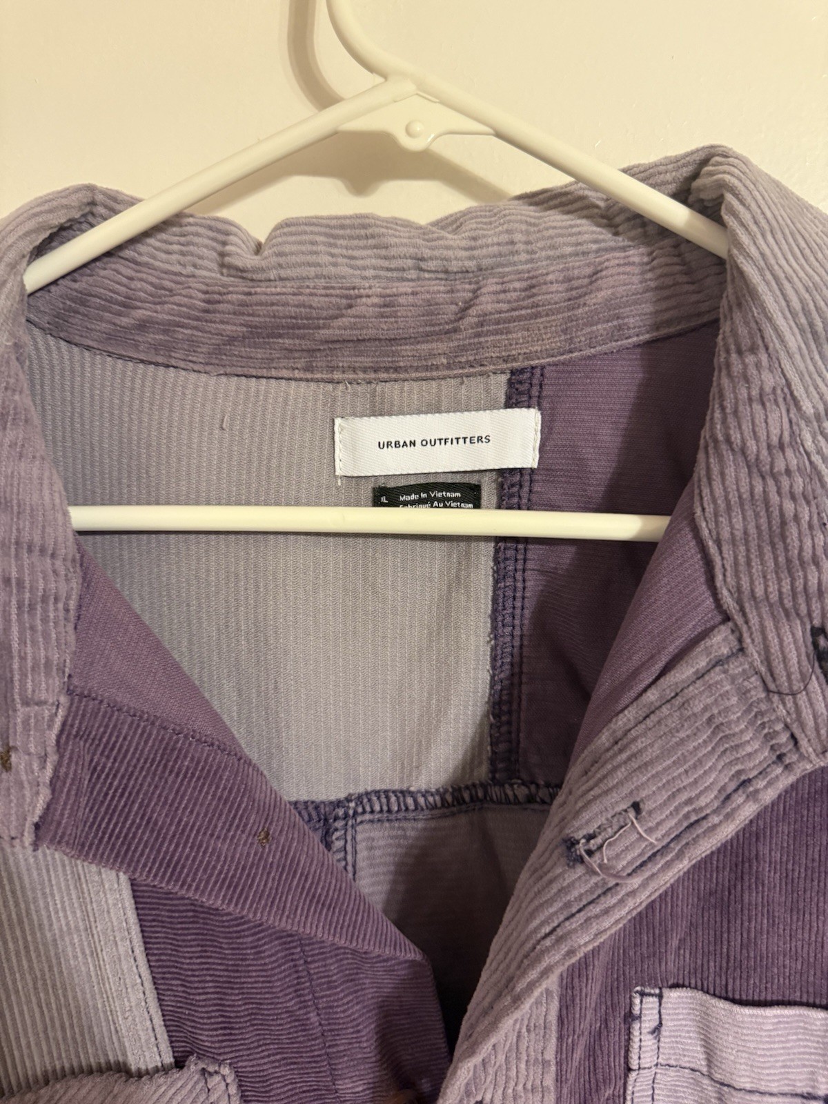 Urban Outfitters Men Square Patchwork Corduroy Bu… - image 2