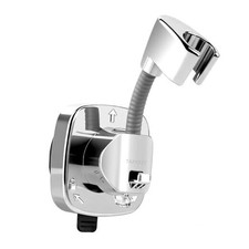 Handheld Shower Head Holder Suction, 360  Adjustable Shower Head Holder Wall