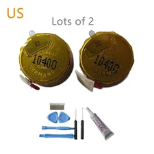 US 2pcs 1454 Varta CP1454 3.7V Battery + tools for BOSE SoundSport Free Earbuds