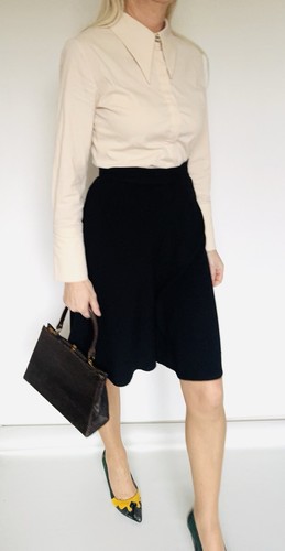 Sonia Rykiel, SONIA RYKIEL Vintage 80s High Waist Long Shorts - Größe 36