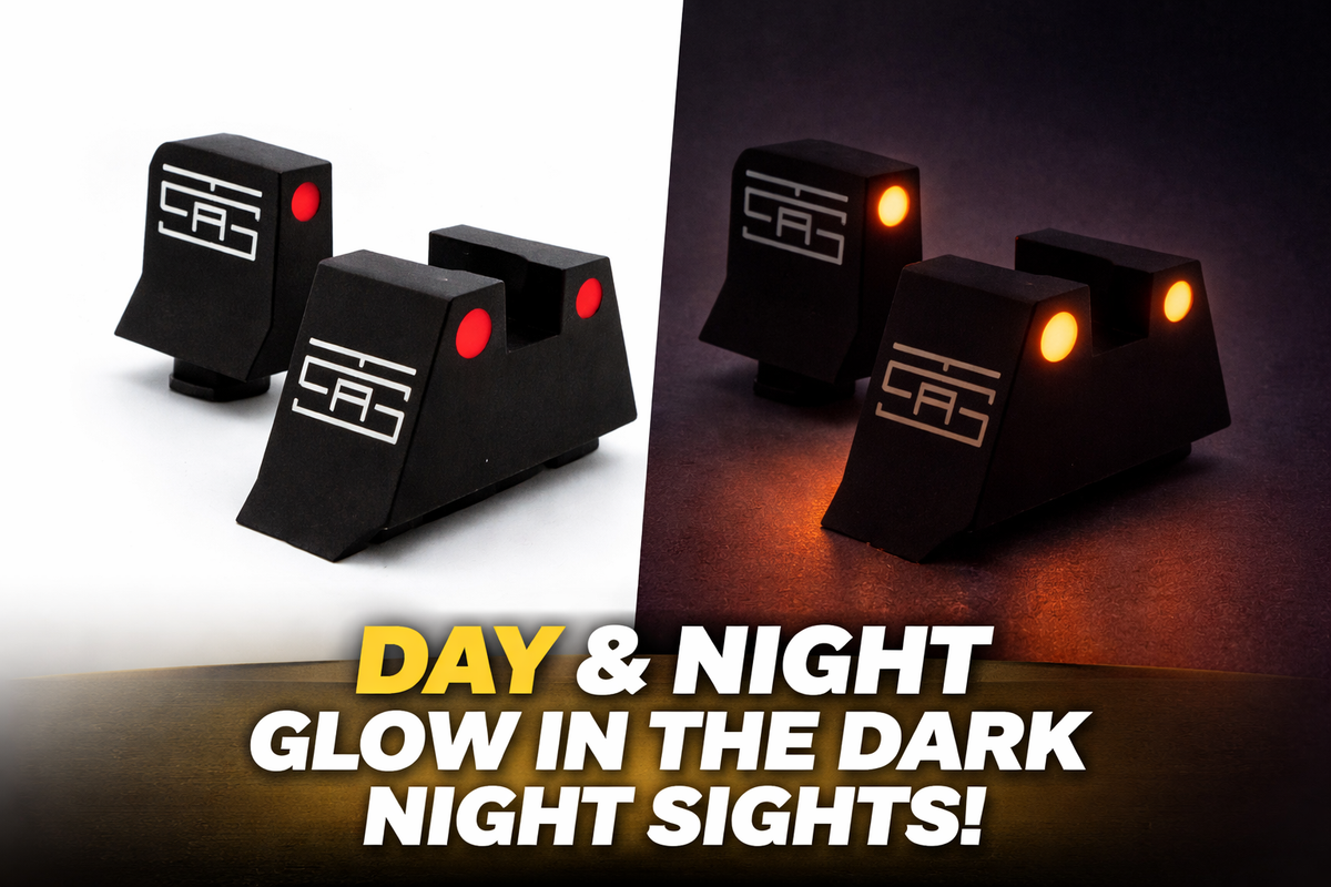 TSA® Tall Suppressor Height Night Sights for GLOCK® 17 19 45 MOS