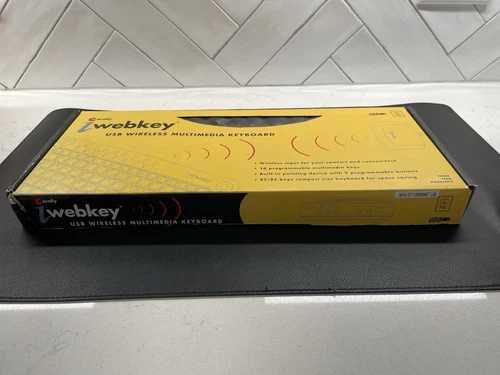 Macally iMediakey USB Multimedia Keyboard for MAC Macintosh New in Box