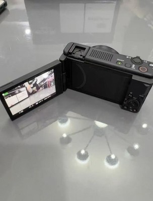 Sony ZV-1F Digital Camera English - Fully Working W/SD Card Charger Battery