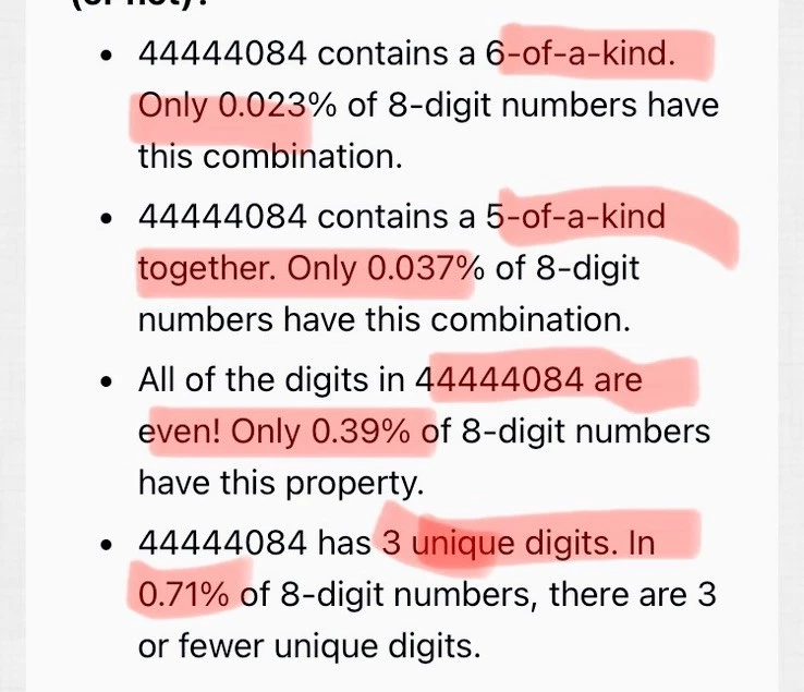 Billete de dólar Six of a Kind 4s sólido cinco en fila 4s elegante número de serie de un 2009 Foto 3 de 4