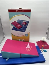 American Girl 18" Doll Joss Cheer Gymnastic Equipment Team Shine Cheerleader Set