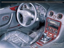 Dash Trim Kit For Mazda Miata 99 00 Carbon Fiber Wood Aluminum