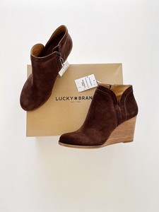 yimina wedge bootie