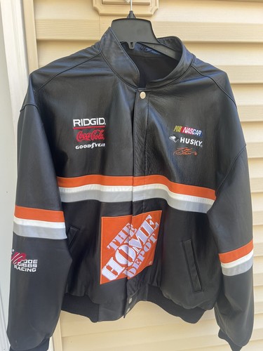Chaqueta Vintage Tony Stewart Home Depot NASCAR/CARRERAS REVERSIBLE XXL - Imagen 22 de 24