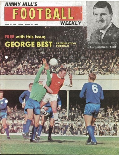 JIMMY HILL'S FOOTBALL WEEKLY JUNE 1968 TO DECEMBER 1968 ~ YOU CHOOSE WHICH ISSUE - Picture 12 of 27