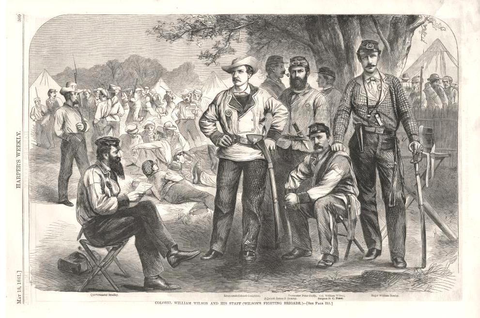 Colonel William Wilson and his Staff Charleston During