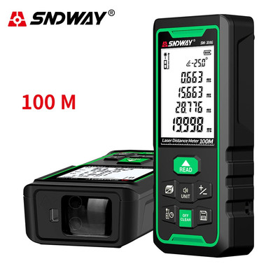 SNDWAY 100M 70M Laser Distance Meter Rangefinder Trena Laser Meter Tool SNDWAY 100M 70M Laser Distance Meter Rangefinder Trena Laser Meter Tool