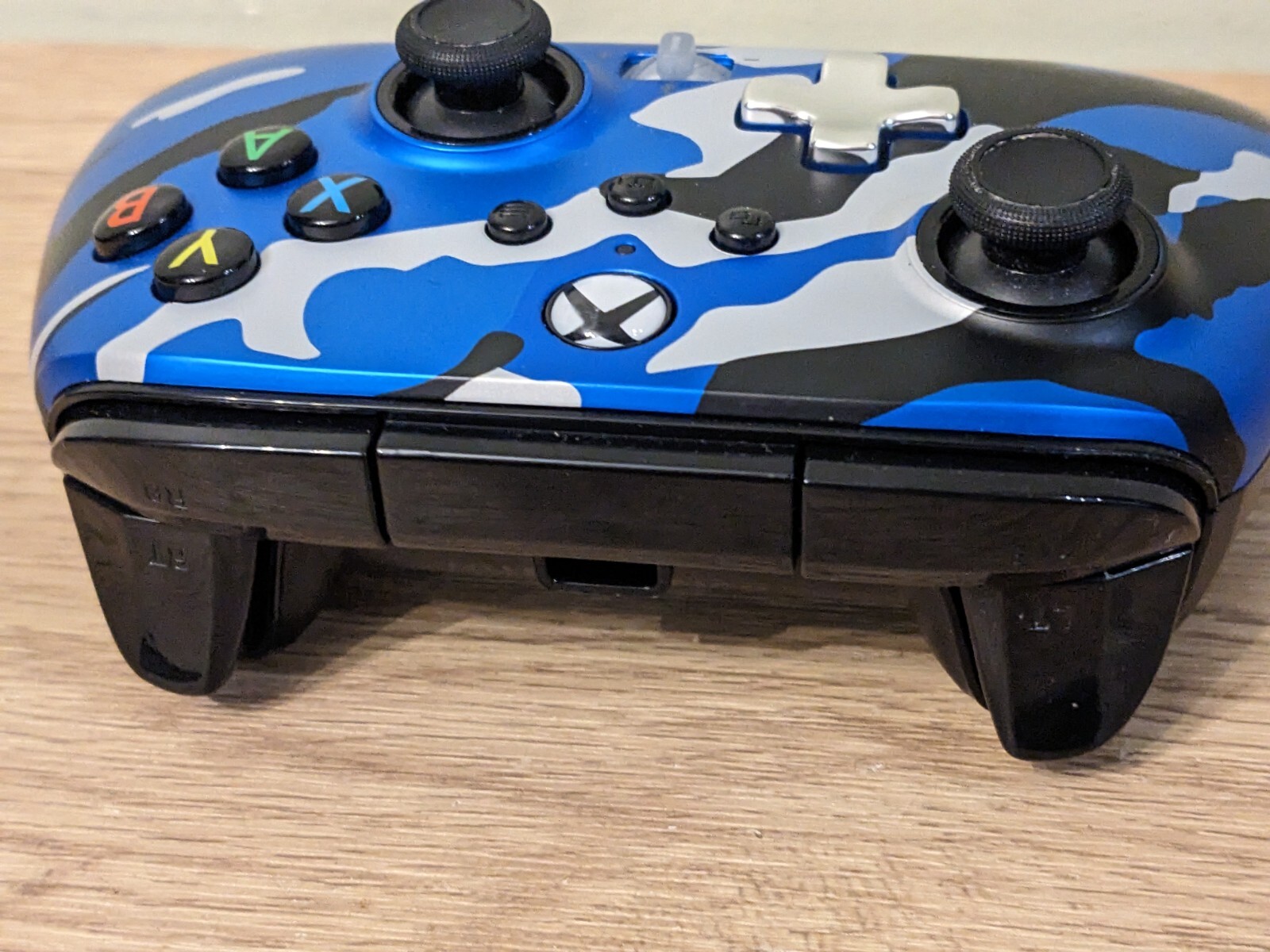 STICKS DRIFT PowerA Enhanced wired controller USB metal blue camo for