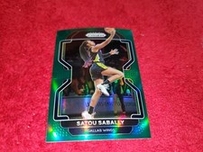 2022 PRIZM WNBA #34 SATOU SABALLY WINGS GREEN SP