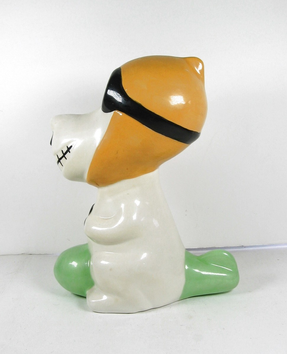 Vintage SNOOPY ON BOMB Torpedo Red Baron Ceramic Peanuts Vintage SNOOPY ON BOMB Torpedo Red Baron Ceramic Peanuts
