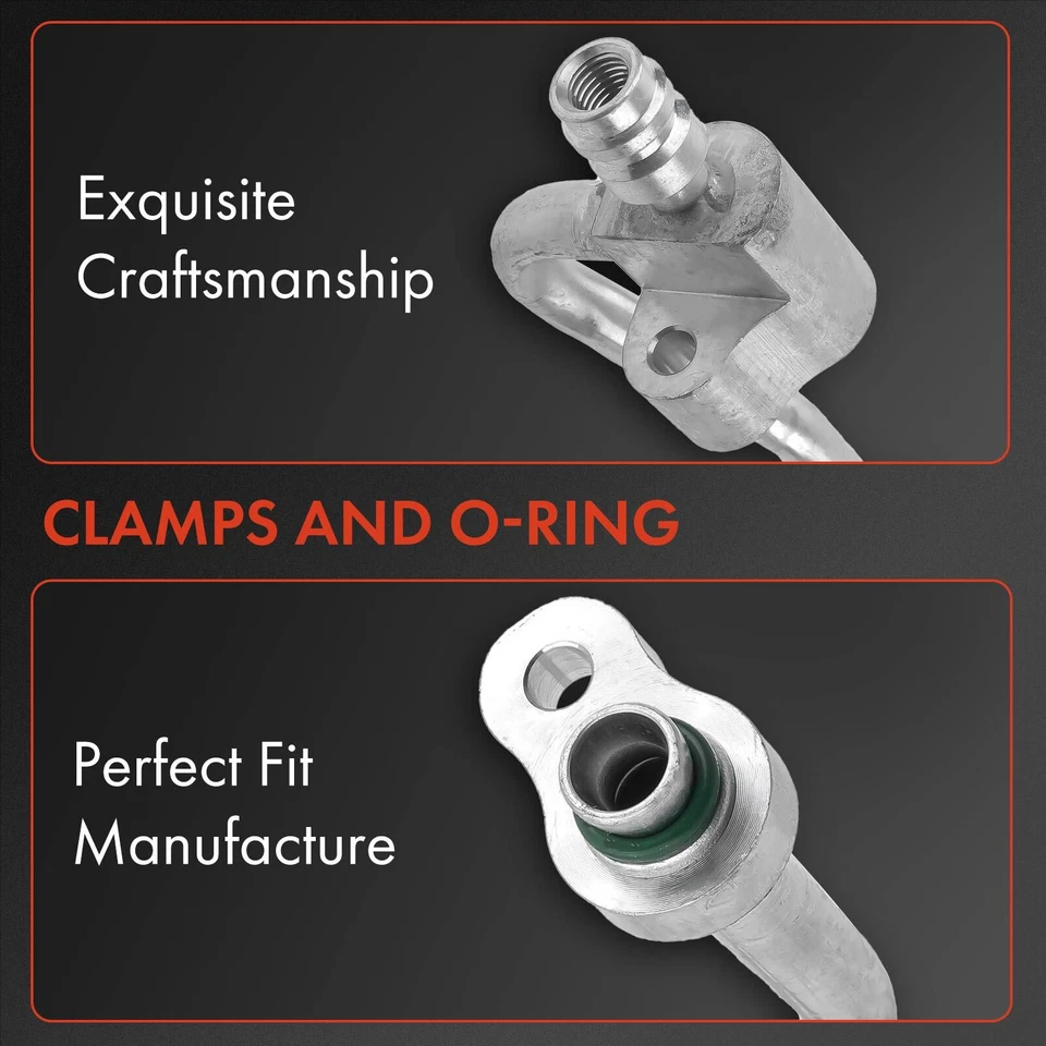 Mangueira de linha de descarga AC para Suzuki Grand Vitara 1999-2000 2001 2.5L 9572065D40 - Imagem 3 de 4