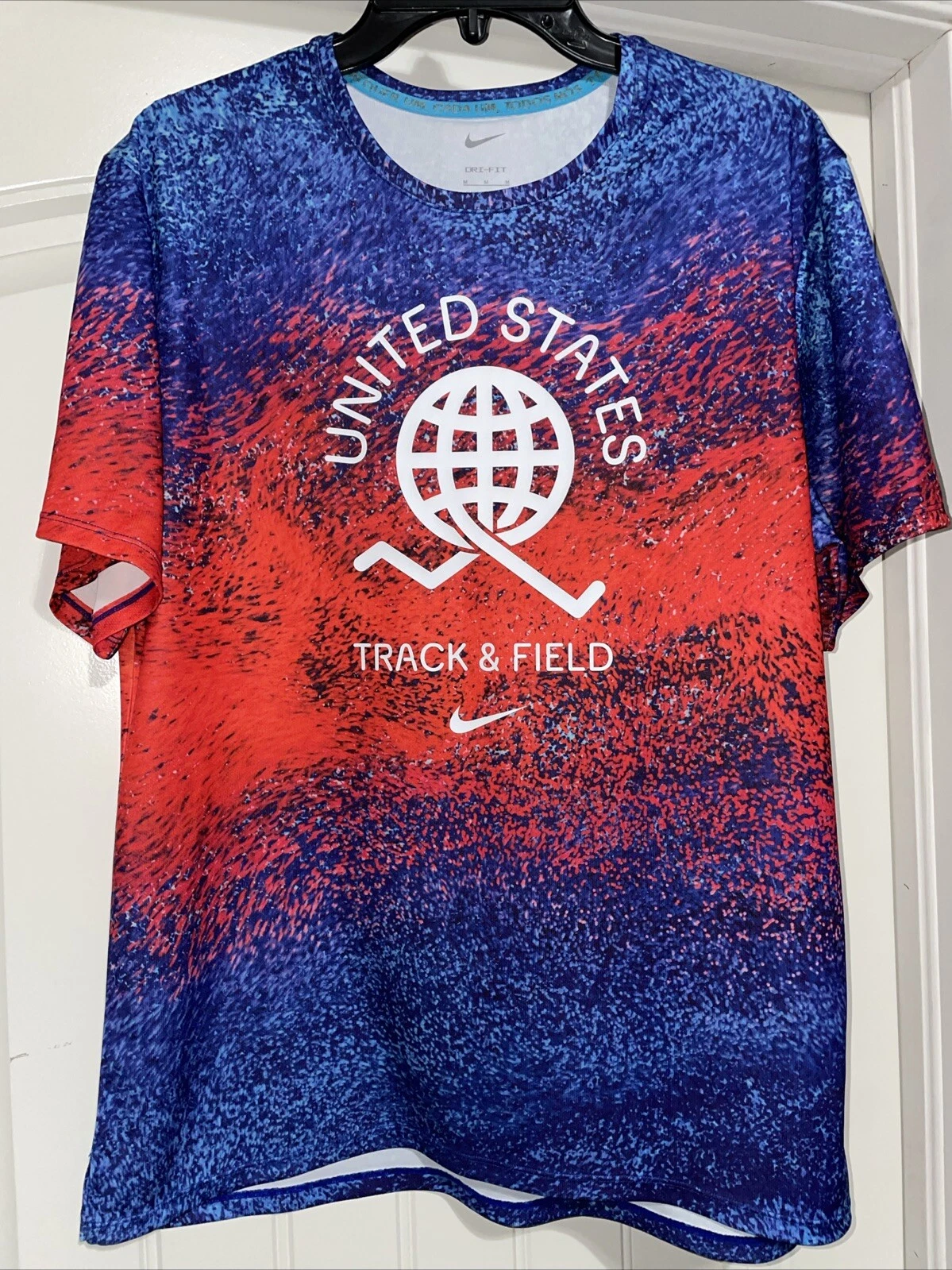 Nike Miler Team USA Edition Running Top Dri-Fit Track & Field Men's Size Medium