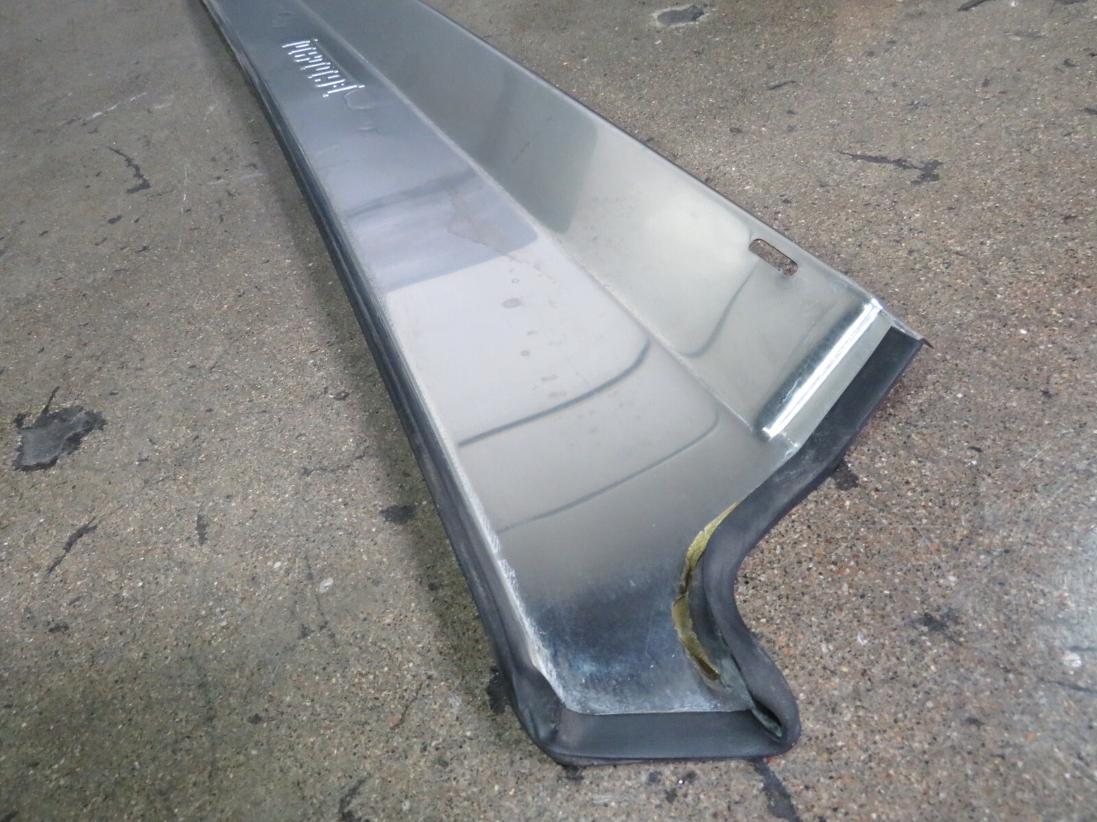 Ferrari F430, Spider, Coupe, LH, Stainless Door Step Plate, Used, P/N 68146600