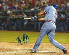 Mike Olt autographed 8x10 Texas Rangers  Free Shipping  #S940
