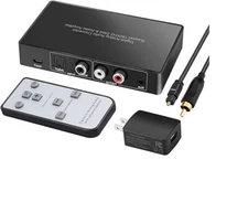 Convertidor De Audio Optico A Rca De Digital A Analogico Convertidor De Optico
