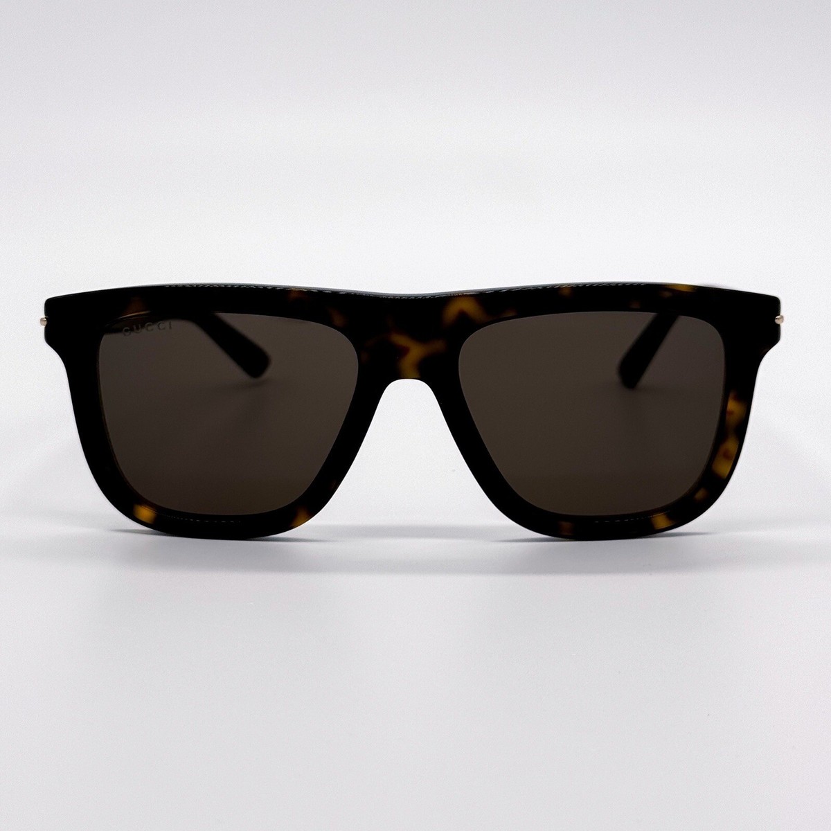 NEW GG1502S 002 GUCCI SQUARE HAVANA BROWN UNISEX SUNGLASSES GUCCI Gucci GG1502S Sunglasses main image 4