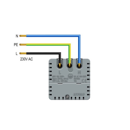 LIVOLO LICHTSCHALTER STECKDOSEN WECHSELSCHALTER DIMMER GLASRAHMEN SCHWARZ - Bild 201 von 297